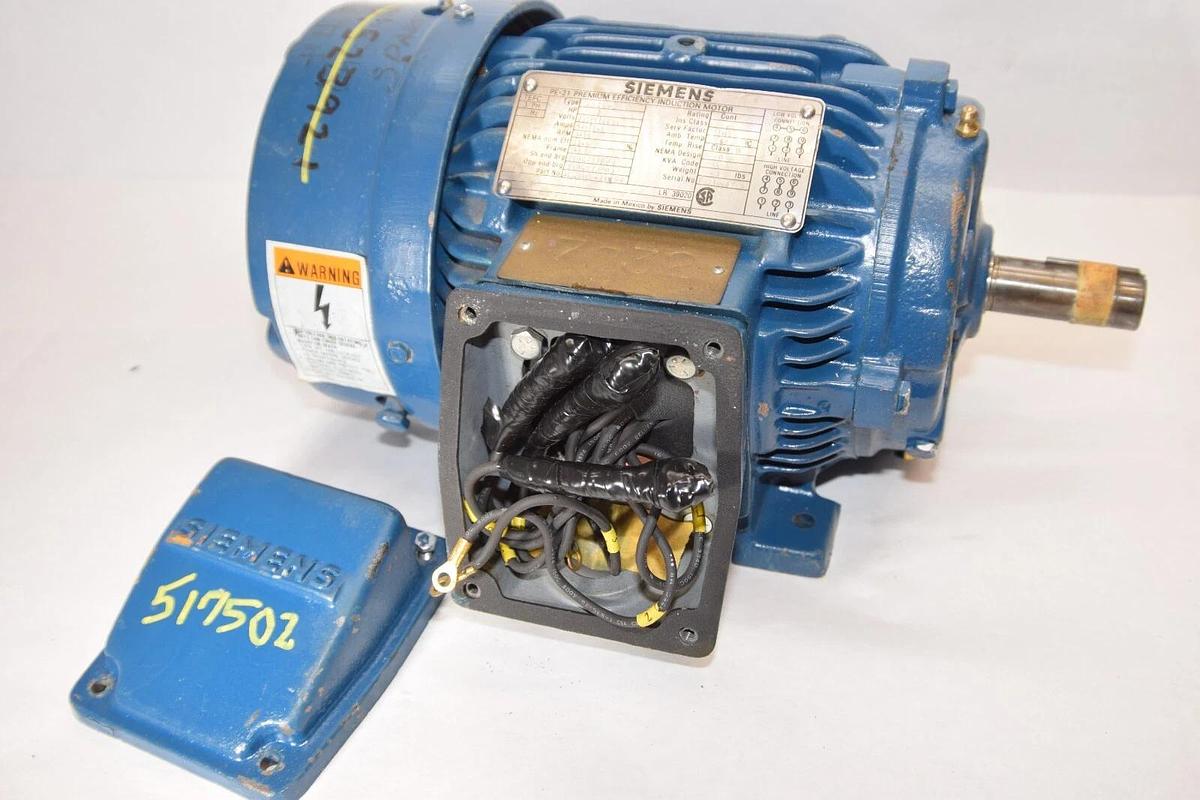 (NEW) SIEMENS 1LA9145-2YKY60 RGZESD PE-21 Plus 2HP 3455 RPM Electric Motor