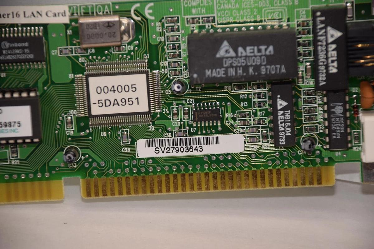 Used LINKSYS KA2APC20001 Ether16 LAN Card Board