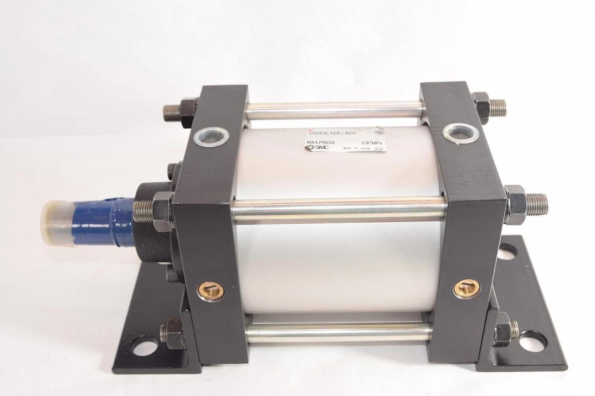(NEW) SMC CDS1L125-100 CDS1L125100 0.97MPa Pneumatic Cylinder