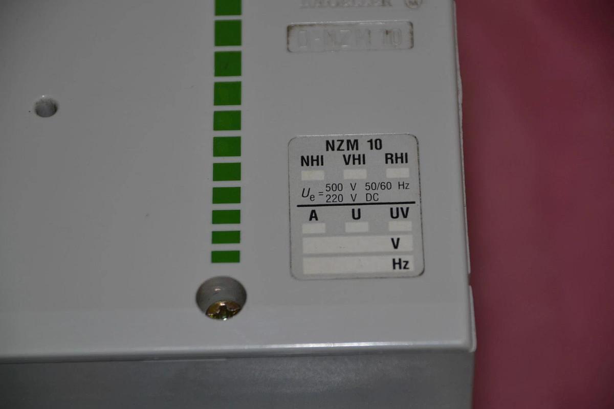 Used KLOCKNER MOLLER CIRCUIT BREAKER NZM 104-400 S NZM104400S ZM-400/240-NZM104