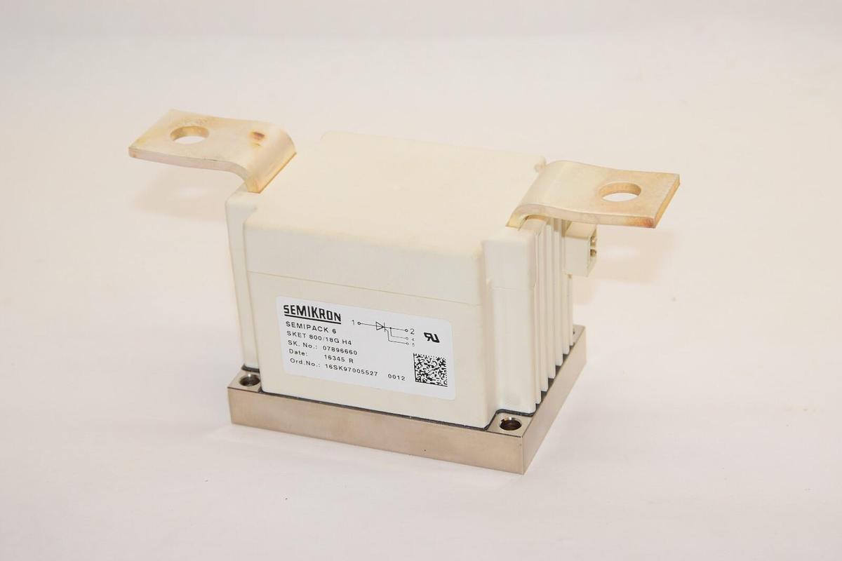 (NEW) SEMIKRON SKET 800/18G H4 80018GH4  Semipack 6 Thyristor Module