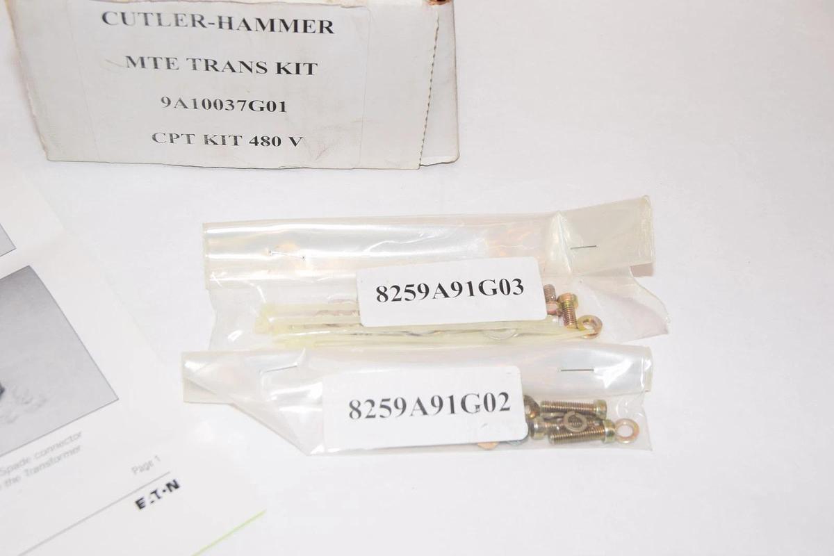 Cutler-Hammer DIGITRIP RMS RETROFIT KIT /CPT AUXILLARY KIT 9A10037G01 (NEW)