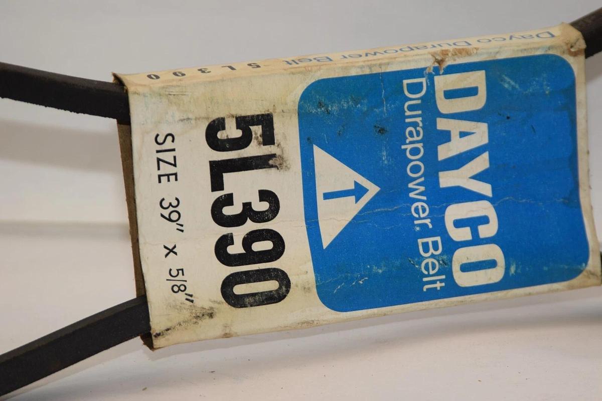 (NEW) DAYCO 3L390 39" x 5/8" Durapower V-Belt USA