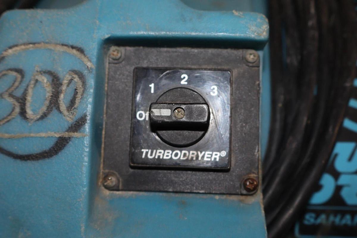 Used DRIEAZ SAHARA PRO F65-PRO HP 10.5 Amp 3-Speed Turbo Dryer