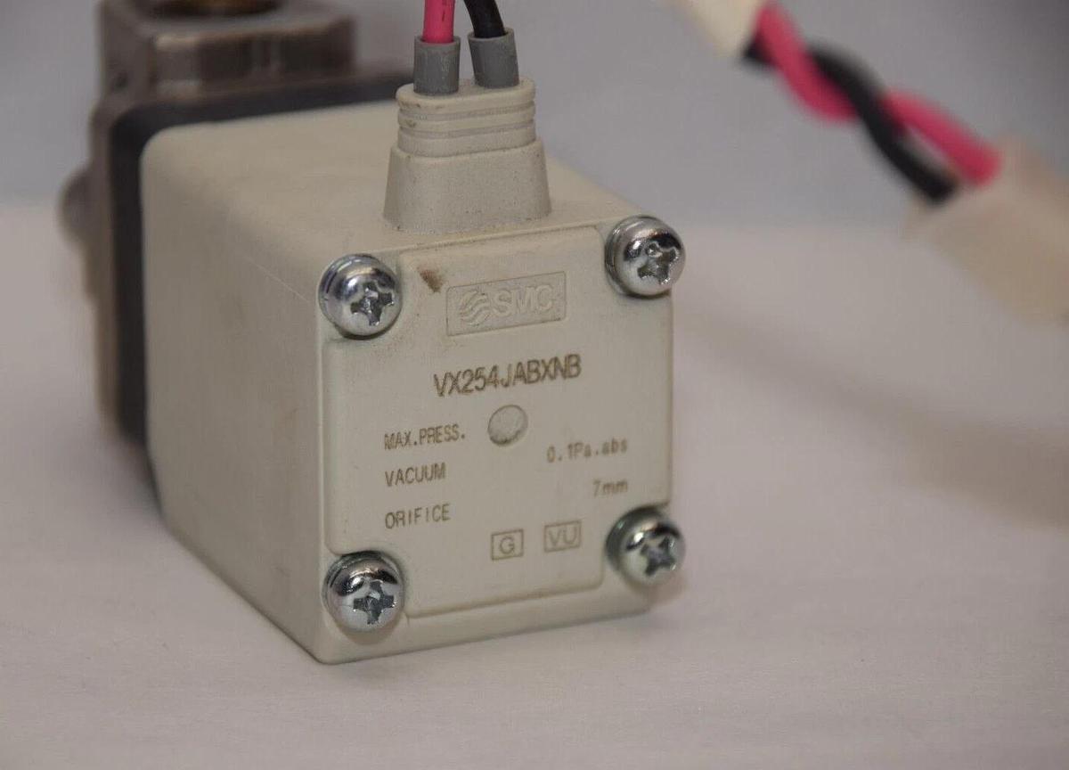 Used SMC Pilot Solenoid Valve VX254JABXNB 24vdc NO 8.5w