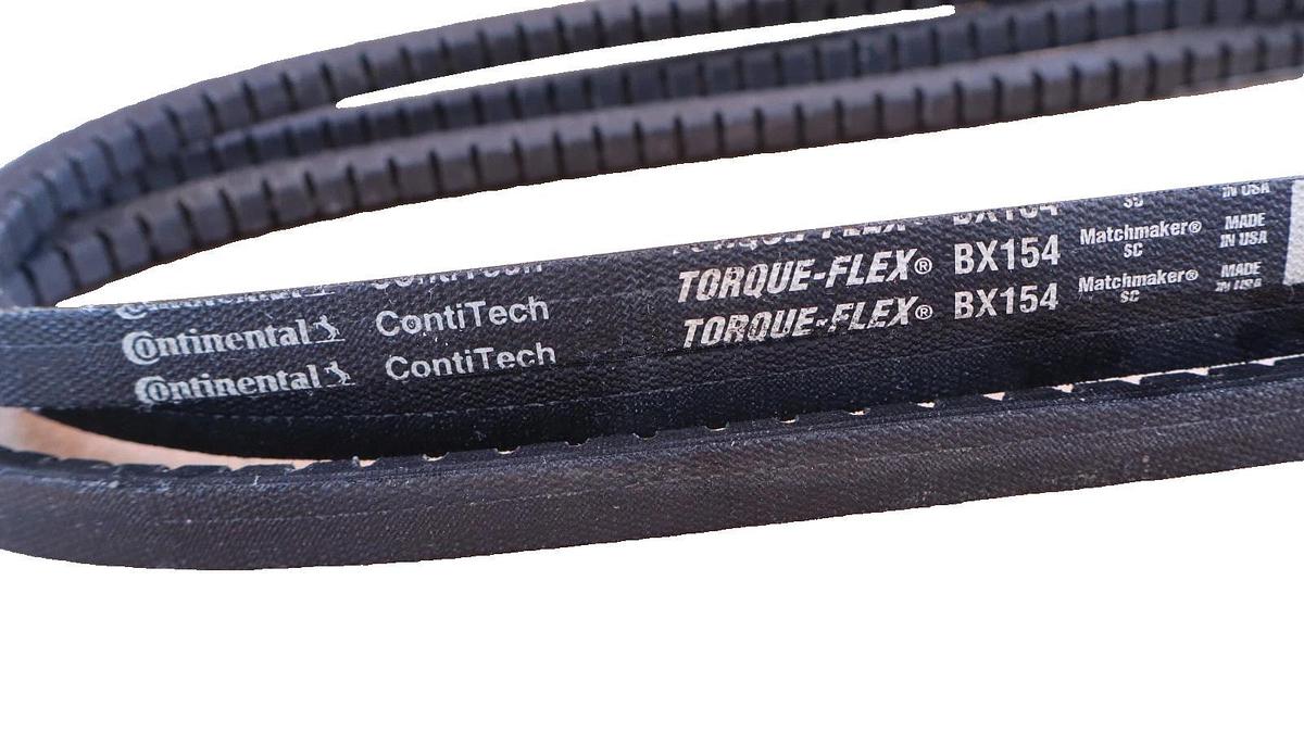 Continental Torque-Flex Cogged V Belt BX 154 BX154 BX-254 (New)