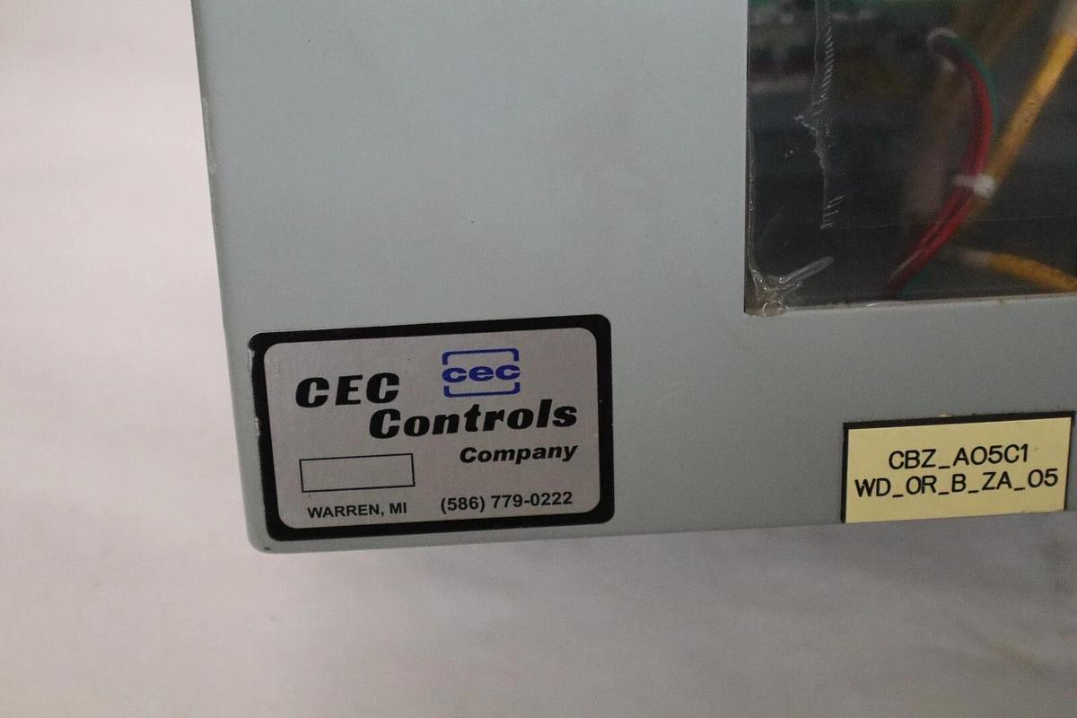 Used ALLEN BRADLEY 1000-10FHJ-BASE Series A Logix Panel Control Panel Box