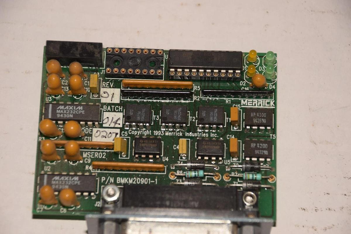 Used MERRICK SCALE BMKM20901-1 Card