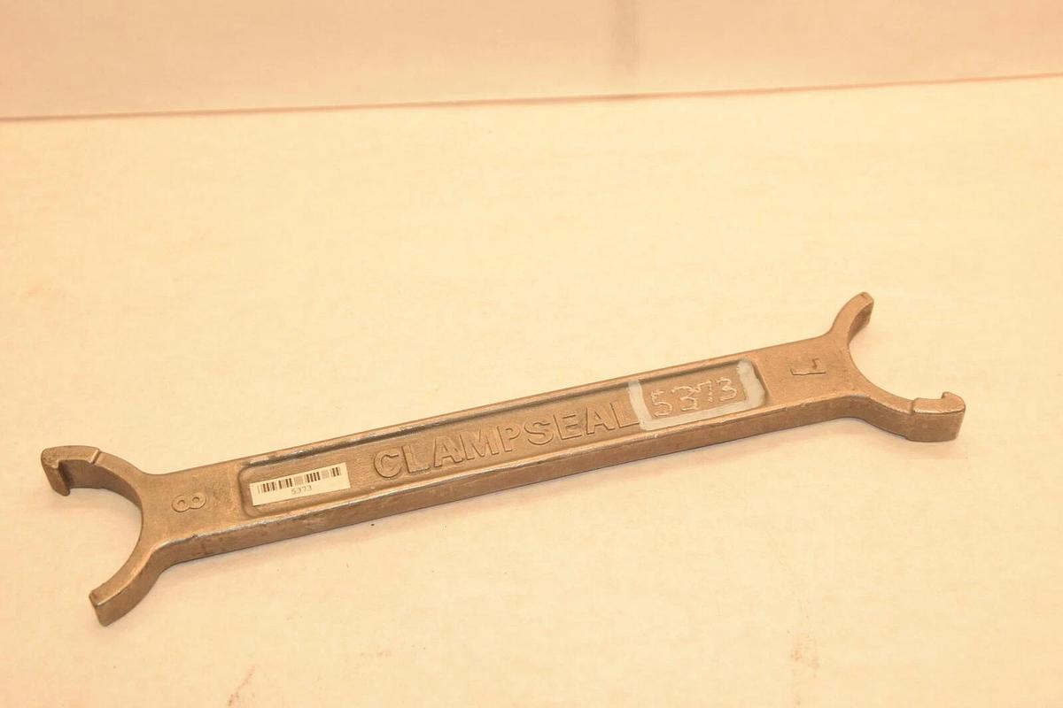 Used CLAMPSEAL NO. 7 NO. 8 Packing Gland Hook Spanner Wrench 1-1/2" 1-3/4"