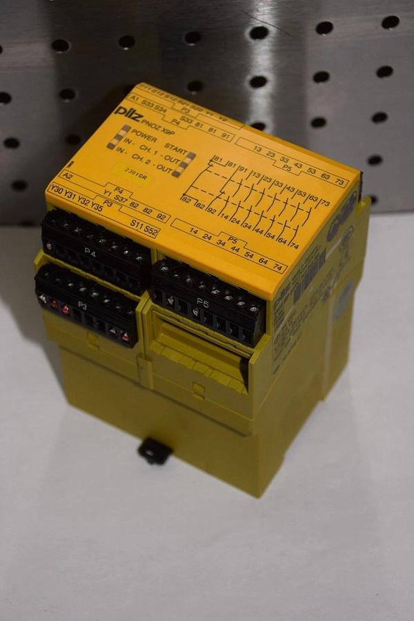 Used PILZ PNOZ-X9P-24VDC,SafetyRelay PNOZ X9P 24VDC 7n/o 2n/c 2so  777609 174935