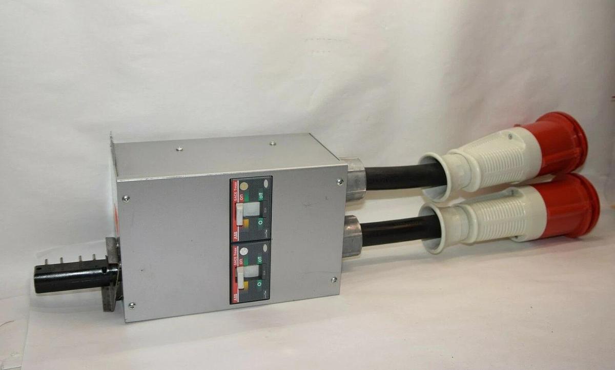 Used ABB StarLine Busway 225 A Tap Drop Box 60 amp CBMDC225HE37-6" Walter 361 63A-6h