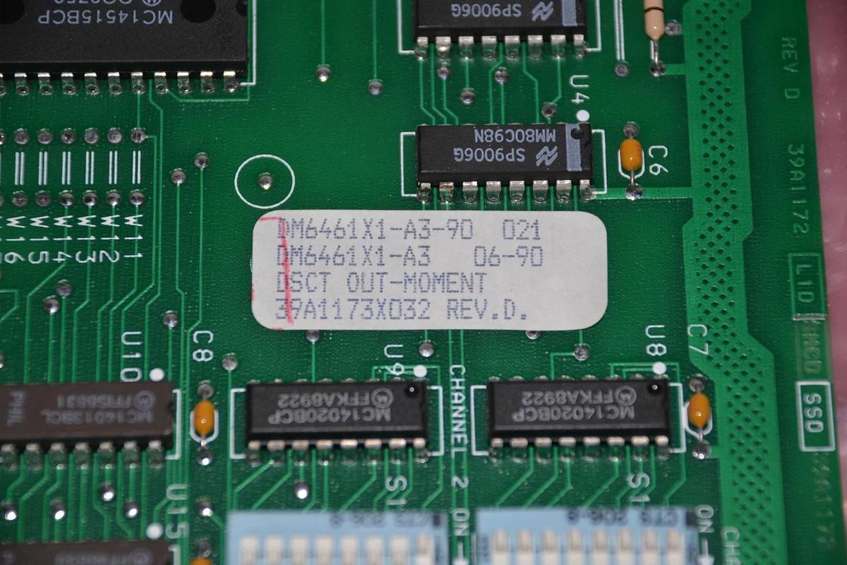 Used FISHER ROSEMOUNT DISCRETE OUTPUT DM6461X1-A3-90 DM6461X1 A3 90 DM6461X1-A3