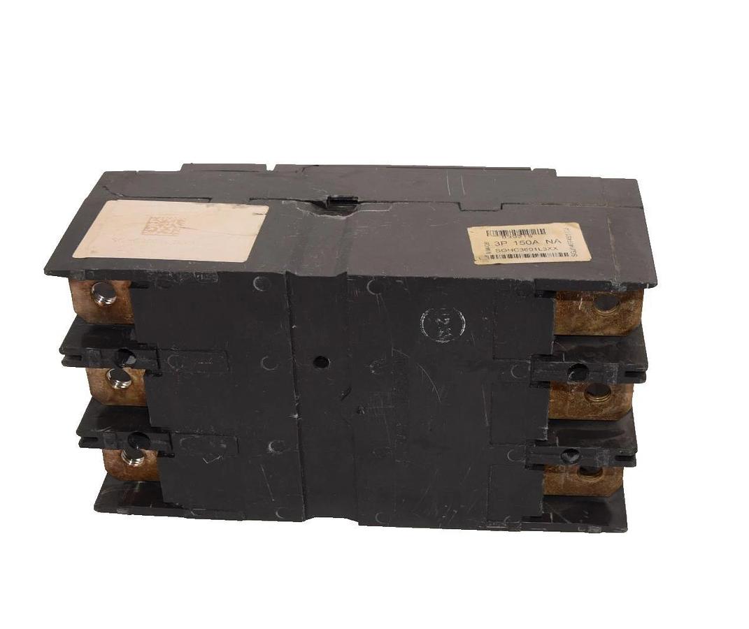 Used GE Spectra RMS Hi-Break Breaker 150A 150 Amp 600v 3p SGHC3601L3XX 125a plug