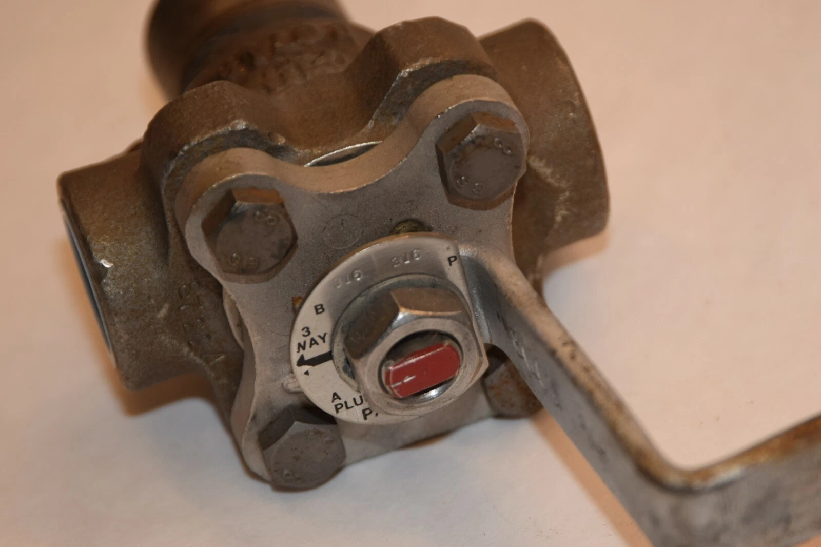 (NEW) TUFLINE 300 LCF8M 3/4" 978207 4902 3-Way Valve