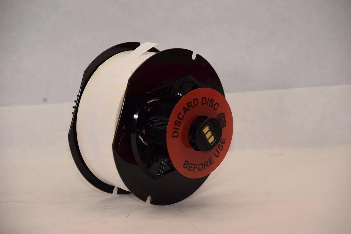 (NEW) BRADY B33-45-423 1.50" x 0.25" White Workhorse Labels