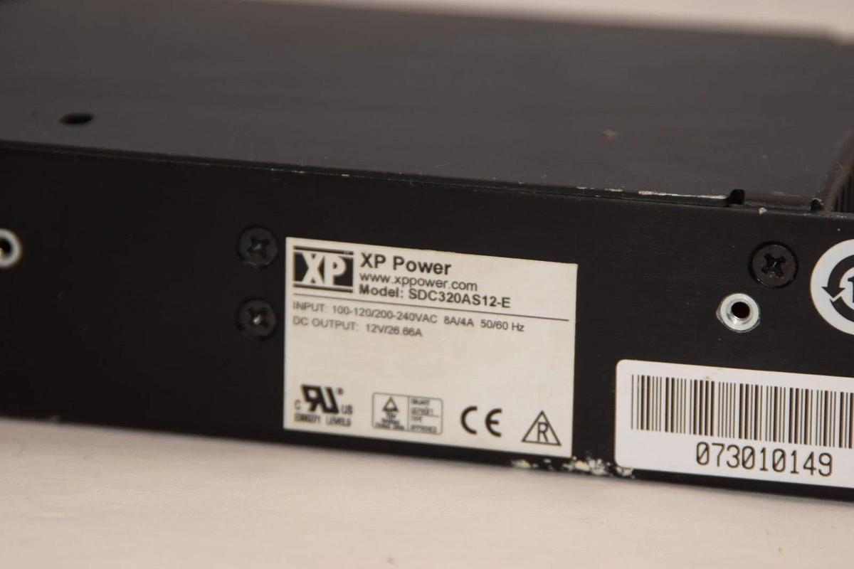 Used XP POWER SDC320AS12-E 12V 26.66A Power Supply Converter *Missing Some Lug Screws