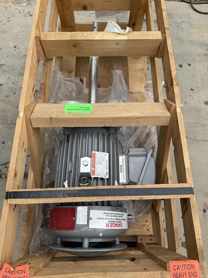 Aqua-Aerobic ENDURA TECO Motor AEUH8R 40hp 7.5kW 3ph 4p 230/460v TEFC (NEW)