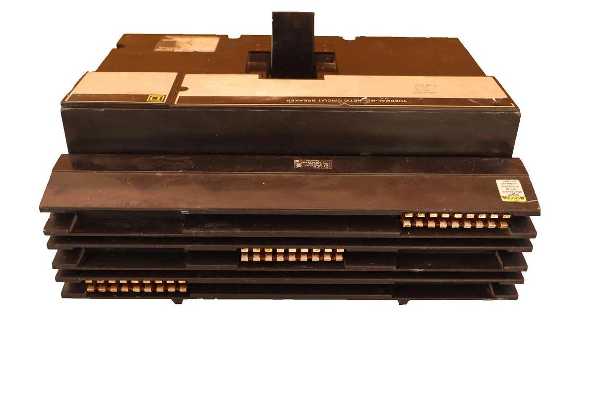 Used Square D Circuit Breaker 900Amp NA36900 Thermal-Magnetic 900A Frame 3Pole