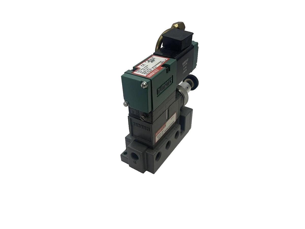Numatics Pneumatic Valve with Regulator 081RS100J000000, 081SA4004000061 (New)