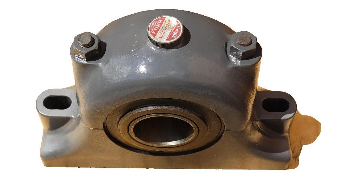 Dodge Timken 2 Bolt Non Expansion Split Pillow Block Bearing Housing 3-1/2" REBL