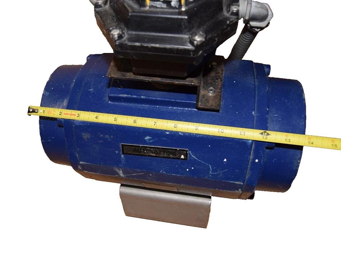 Used Flow-Tek Inc SR , SR-DA 120psi Automator , Actuator w/ Valve Position Indicator