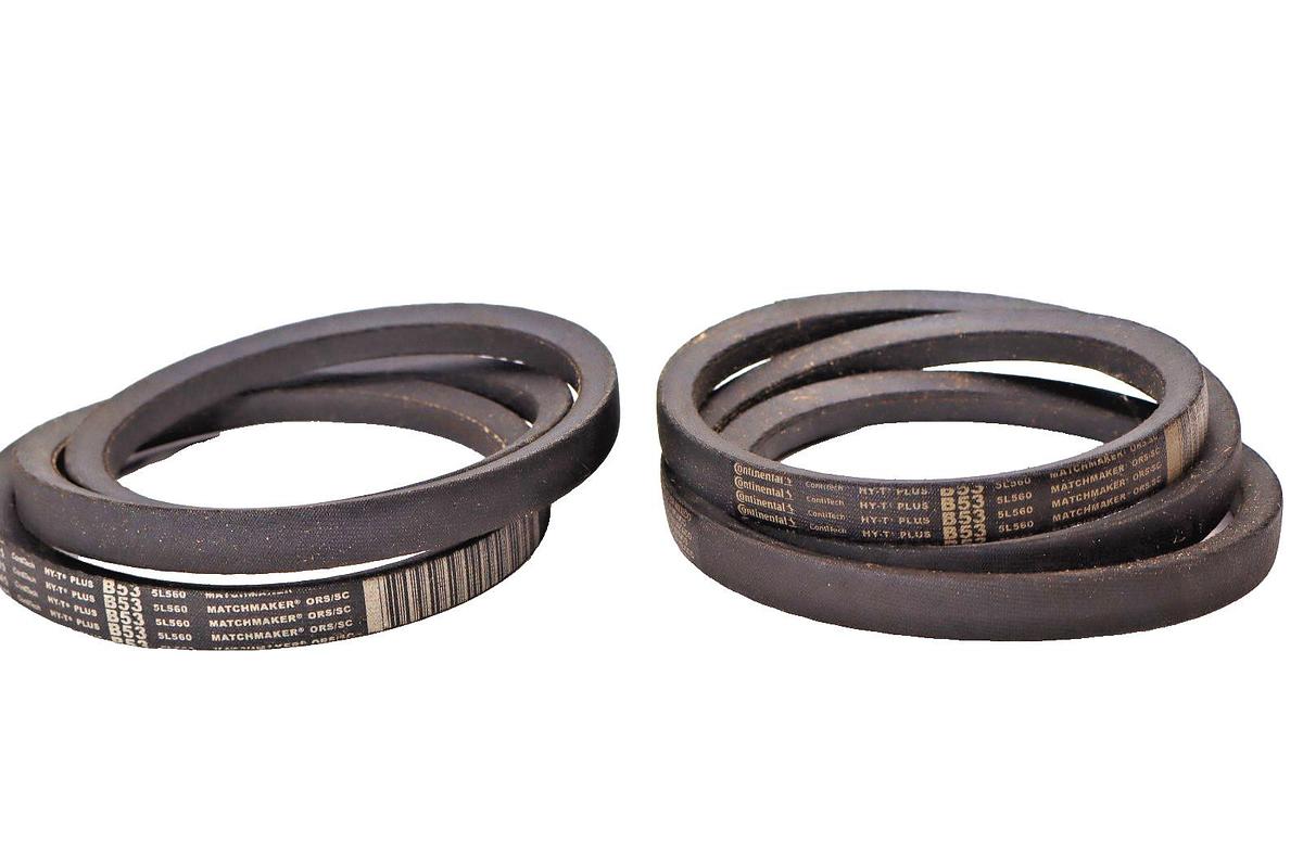 Continental Belt B53 5L560 Hy-T Plus Matchmaker V-Belt (New - Lot of 2)