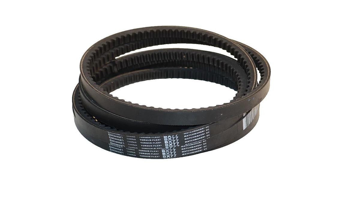 Continental Cogged V-Belt Belt BX77 Tourque-Flex ContiTech Vbelt (Lot of 2 -New)