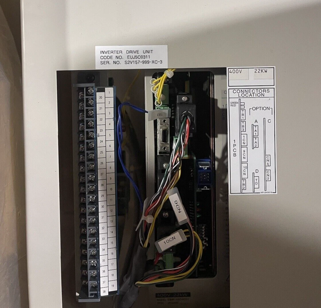 Yaskawa Siemens, EUJ5C0311 VFD Drive unit 400V 22KW