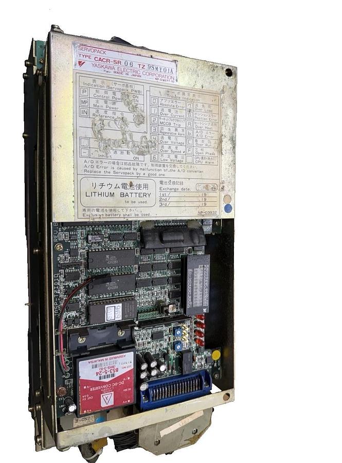 Used Yaskawa ServoPack Drive CACR-SR06TZ0SMY01A CACR-ST06TZ9SMY01A