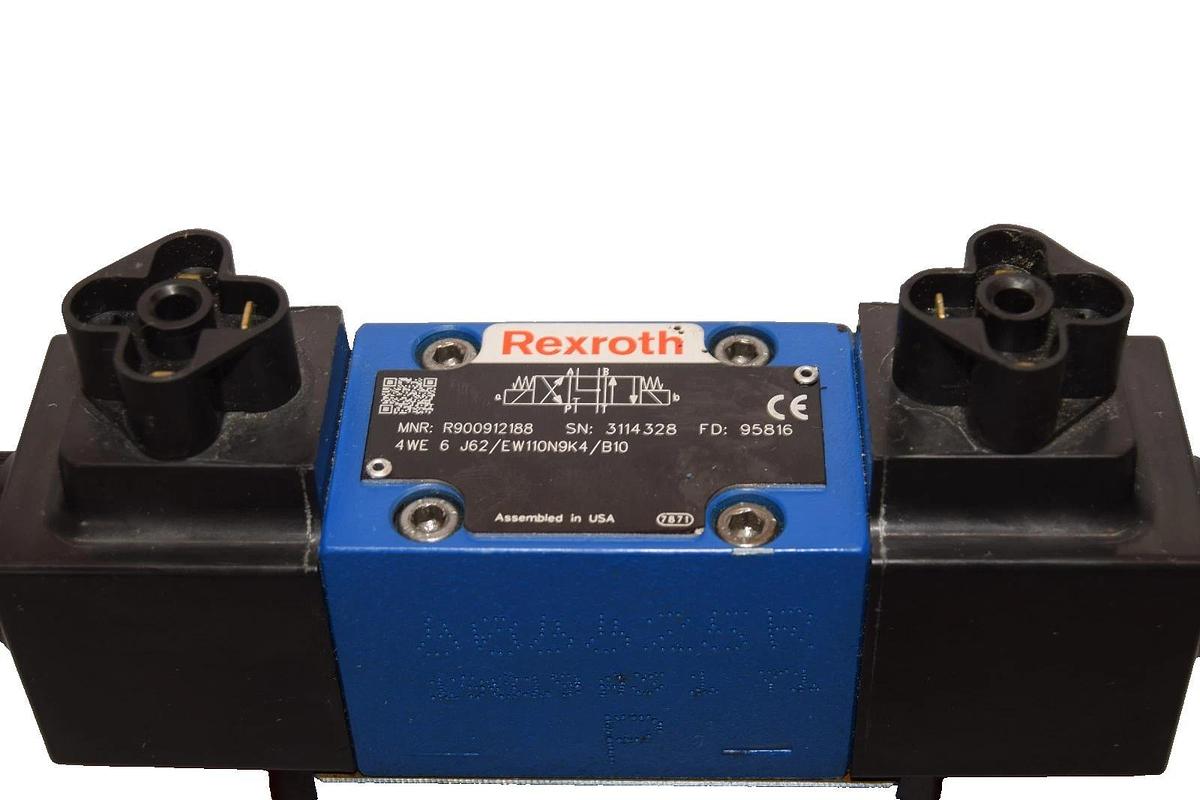 Rexroth Valve 4WEH16J72/6EW110N9ETK4/B10 R900939187 4WE6J62/EW110N9K4/B10 NEW