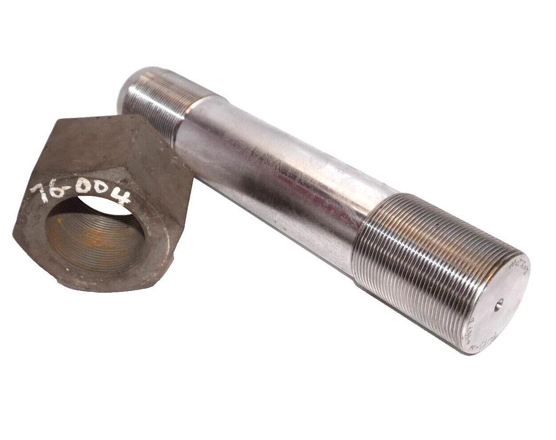 Used Very Large Bolt, Nut & Stud 3-1/8" Dia. approx. 17" Long P-183-N,  0484D, 76-004