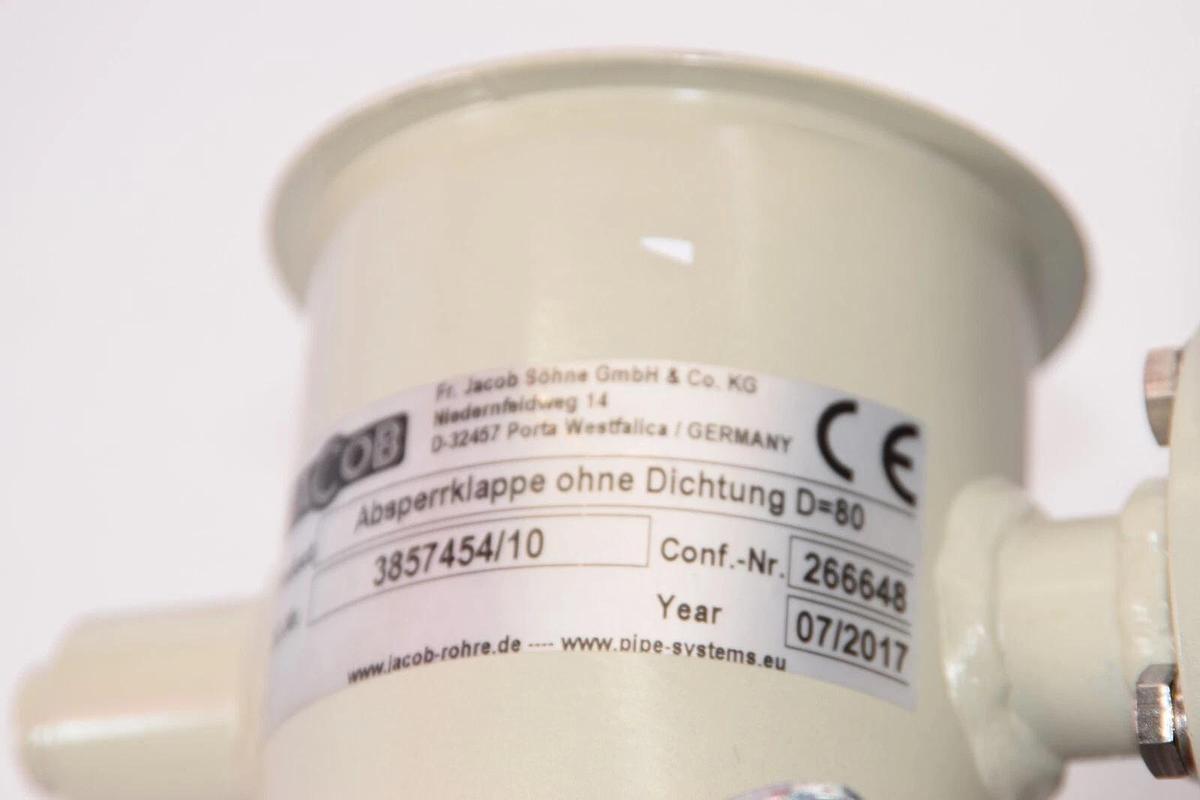 (NEW) JACOB VR45.70B.GP5 15-30V 50/60Hz Actuator With 3857454/10 Throttle Valve