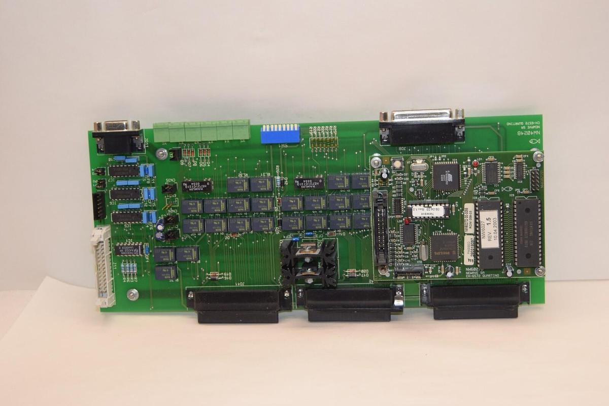 Used NEWAVE CH-6572 NW4024B 10/03 NW6027D Quartino Board