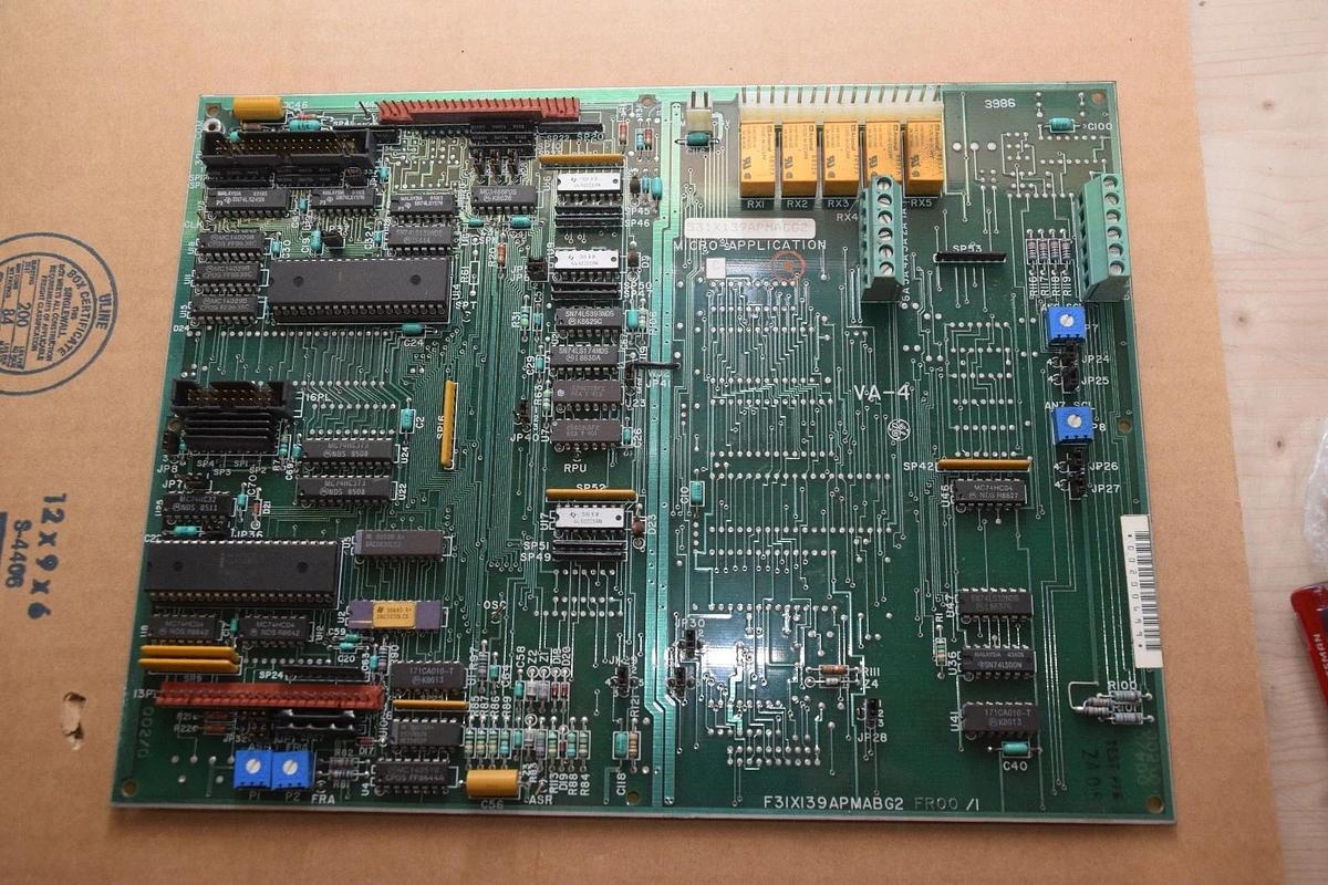Used GENERAL ELECTRIC F31X139APMABG2 531X139APMACG2 MICRO-APPLICATION CARD