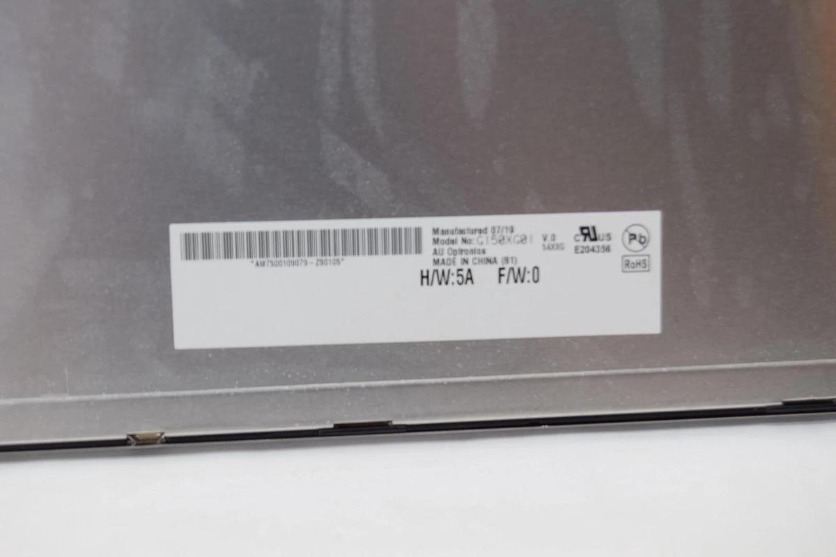 Used Allen Bradley / AU Optronics G150XG01 15" Touch Screen Panel Display *See pics*