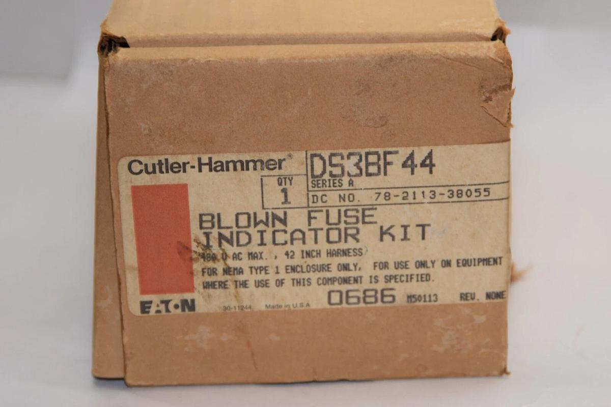 (NEW) CUTLER HAMMER DS3BF44 Series A Blown Fuse Indicator Kit