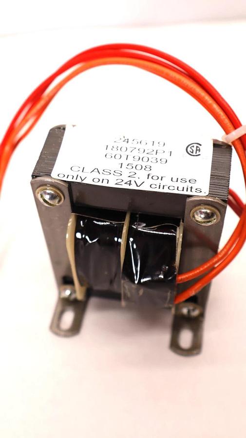 Used EMERSON/ HOBART MEX 245619  , 180792P1 , 60T9039 , Class 2 24V Coil Transformer