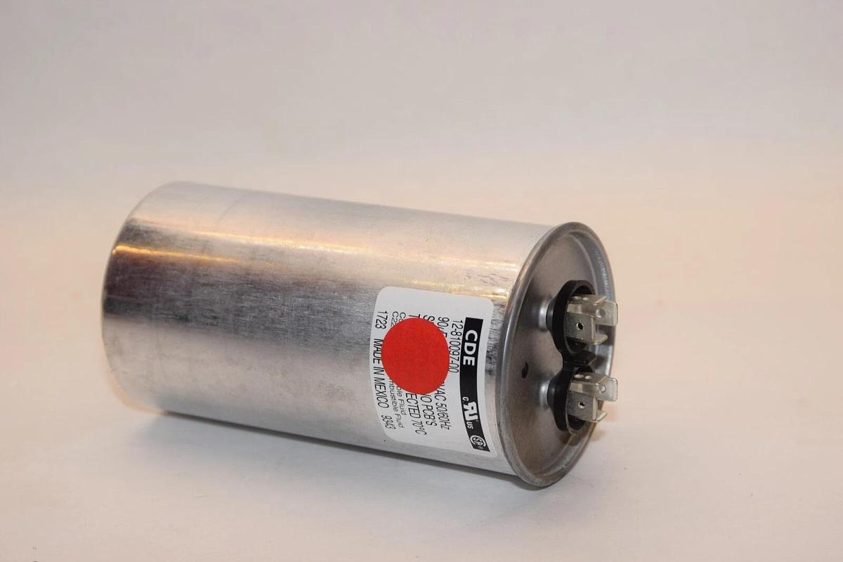 (NEW) CDE 12-810097-00 SFT31T90H475B 90uF +/-6% 310Vac 50/60Hz Capacitor