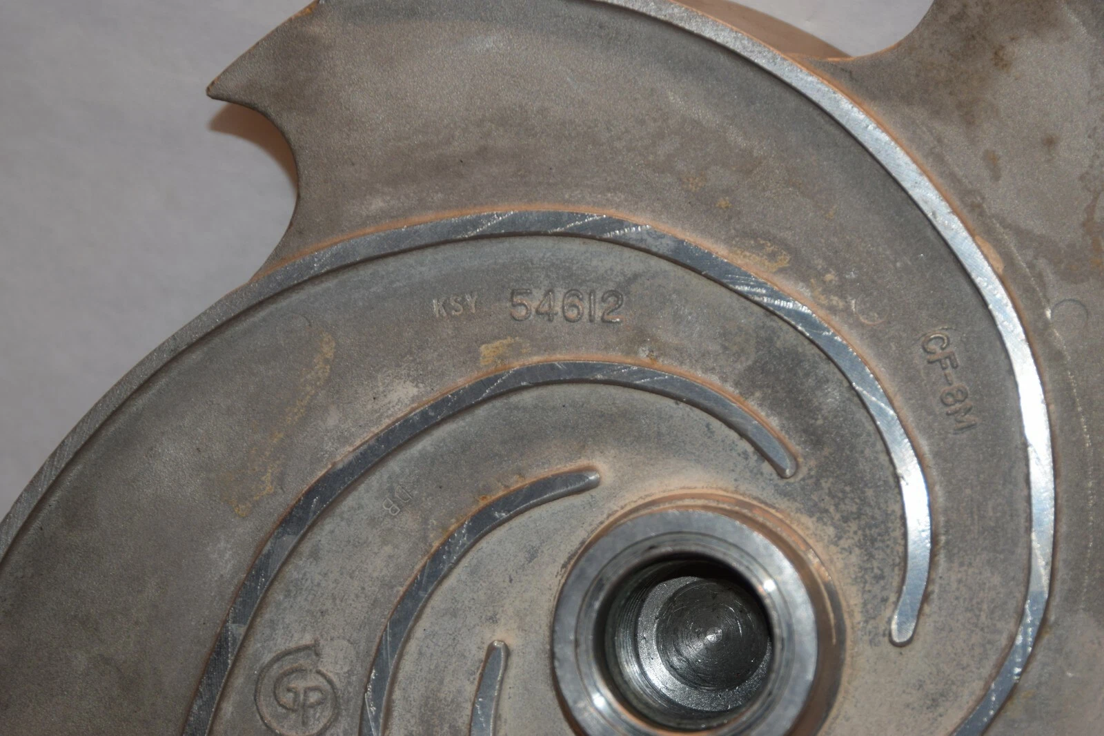 Goulds 11" impeller 6 Vane pump 316SS KSY 54612 104-1416-11-1203 3196LTX 4x6-13