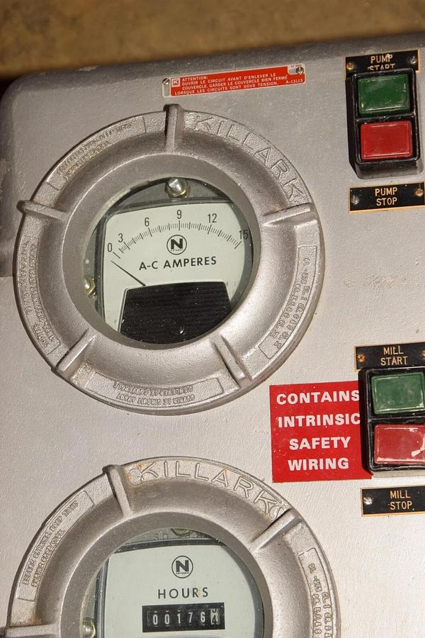 Used KILLARK SPM-13656-B XJB-10163 Explosion Proof Electric Meter