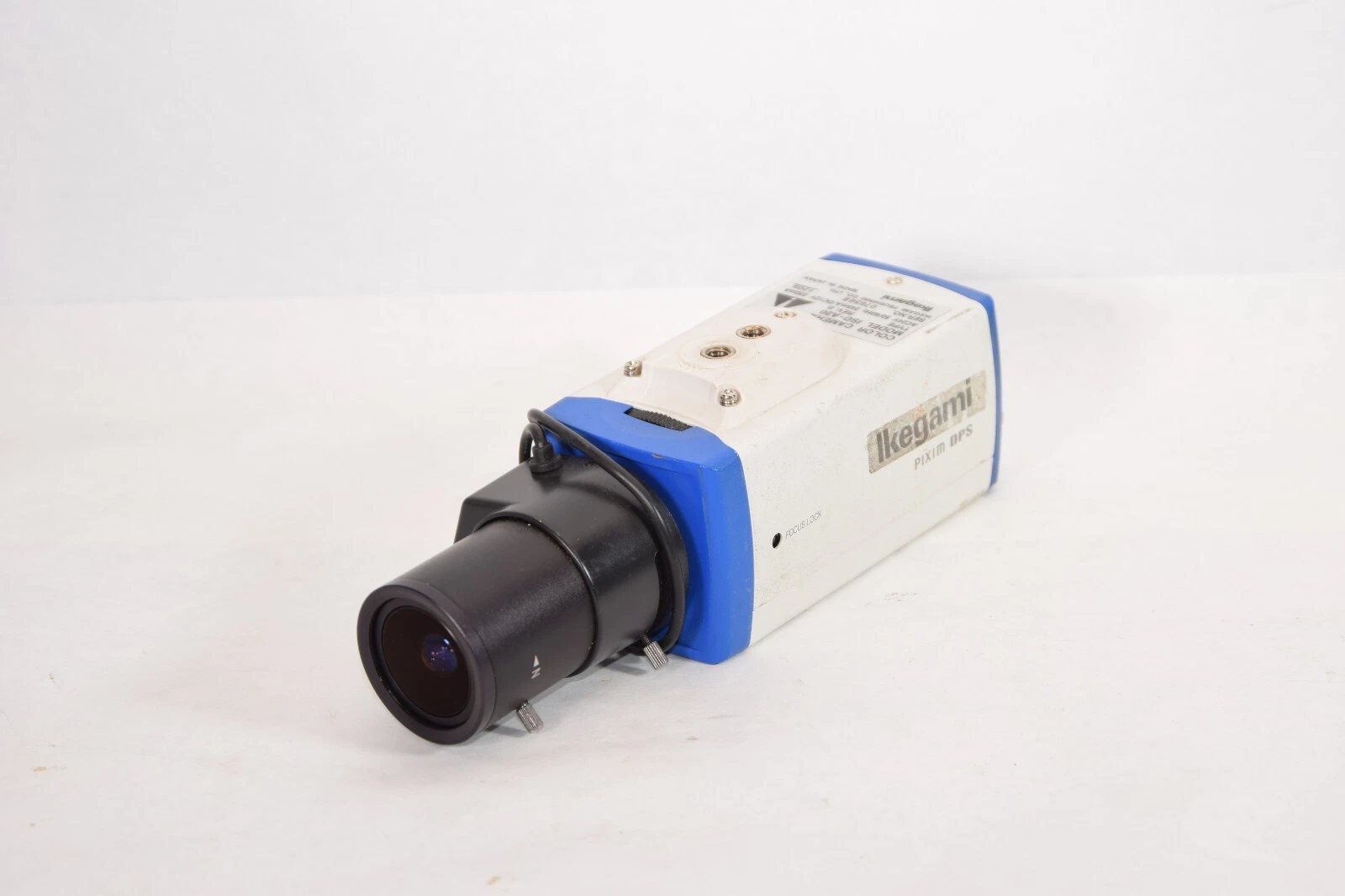 Used IKEGAMI ISD-A20 24V 50/60Hz Color Camera With 1.4-3.1mm F1.4 1/3" CCTV Lens