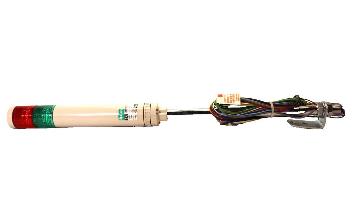 Patlite Signal Tower Light LCE-2M2FB-RG 90-250Vac Red/Green (New)
