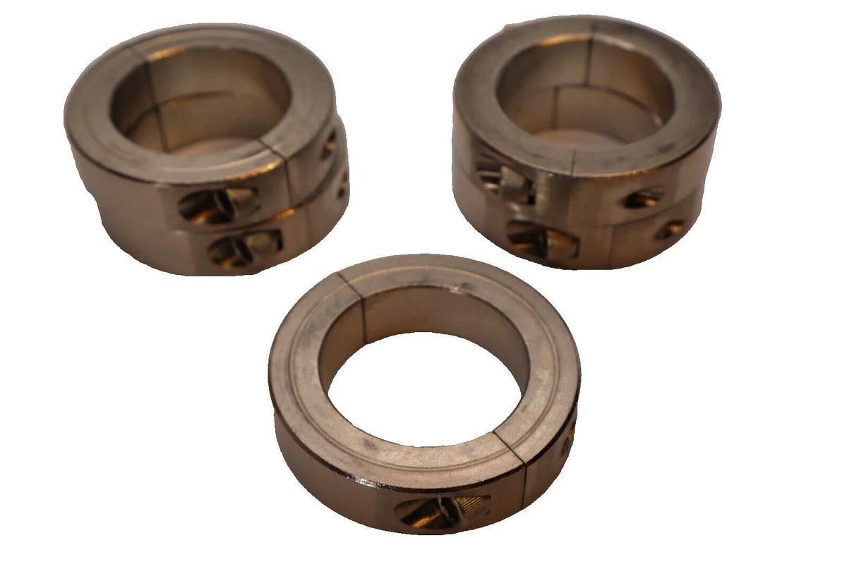 (NEW - Box of 5) CLIMAX 2C-200-S , 2C200S Stainless Steel 2" Clamping Collar