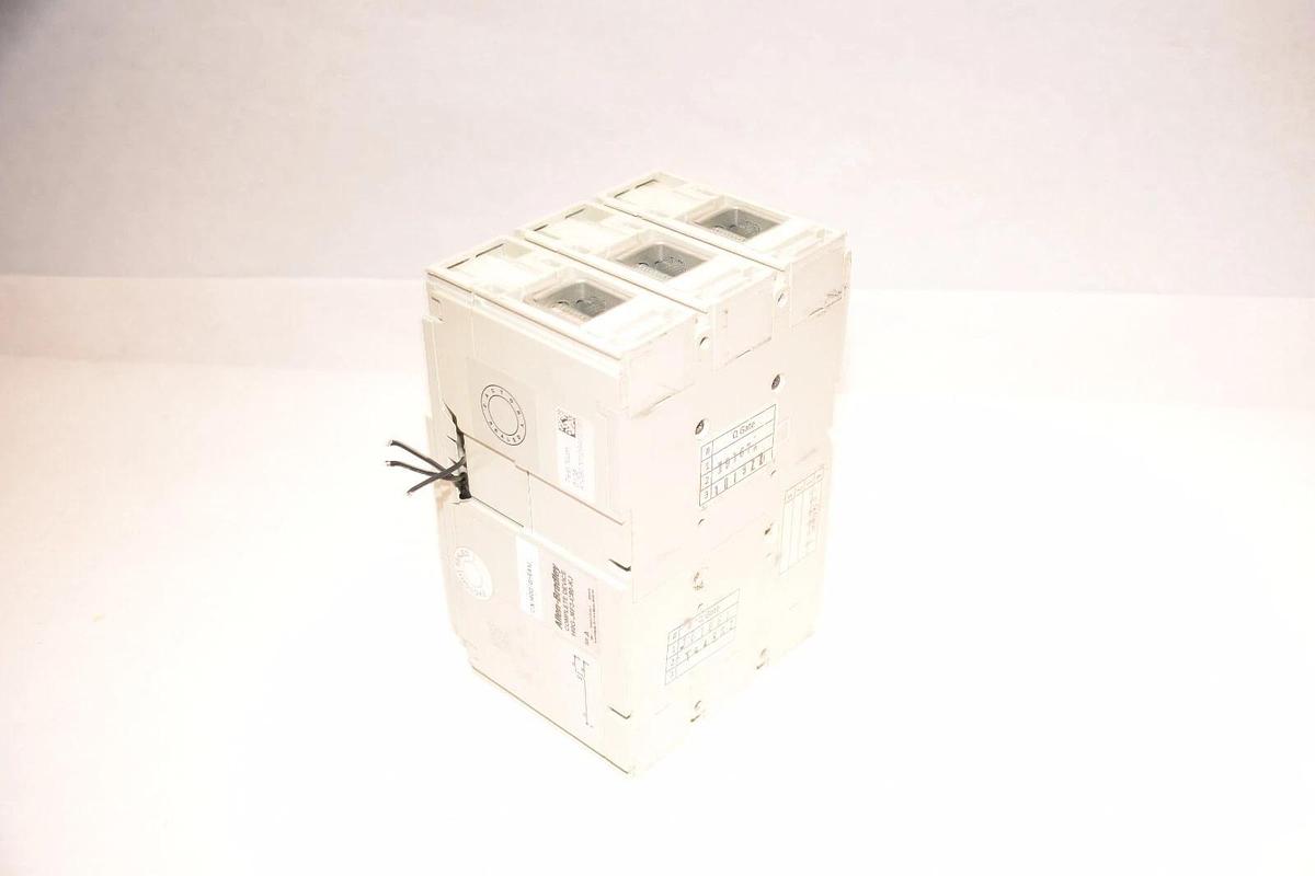 Used ALLEN BRADLEY Circuit Breaker 80A 140G-J6X3 140GJ6X3 Type HACR 3 Pole 80 Amp