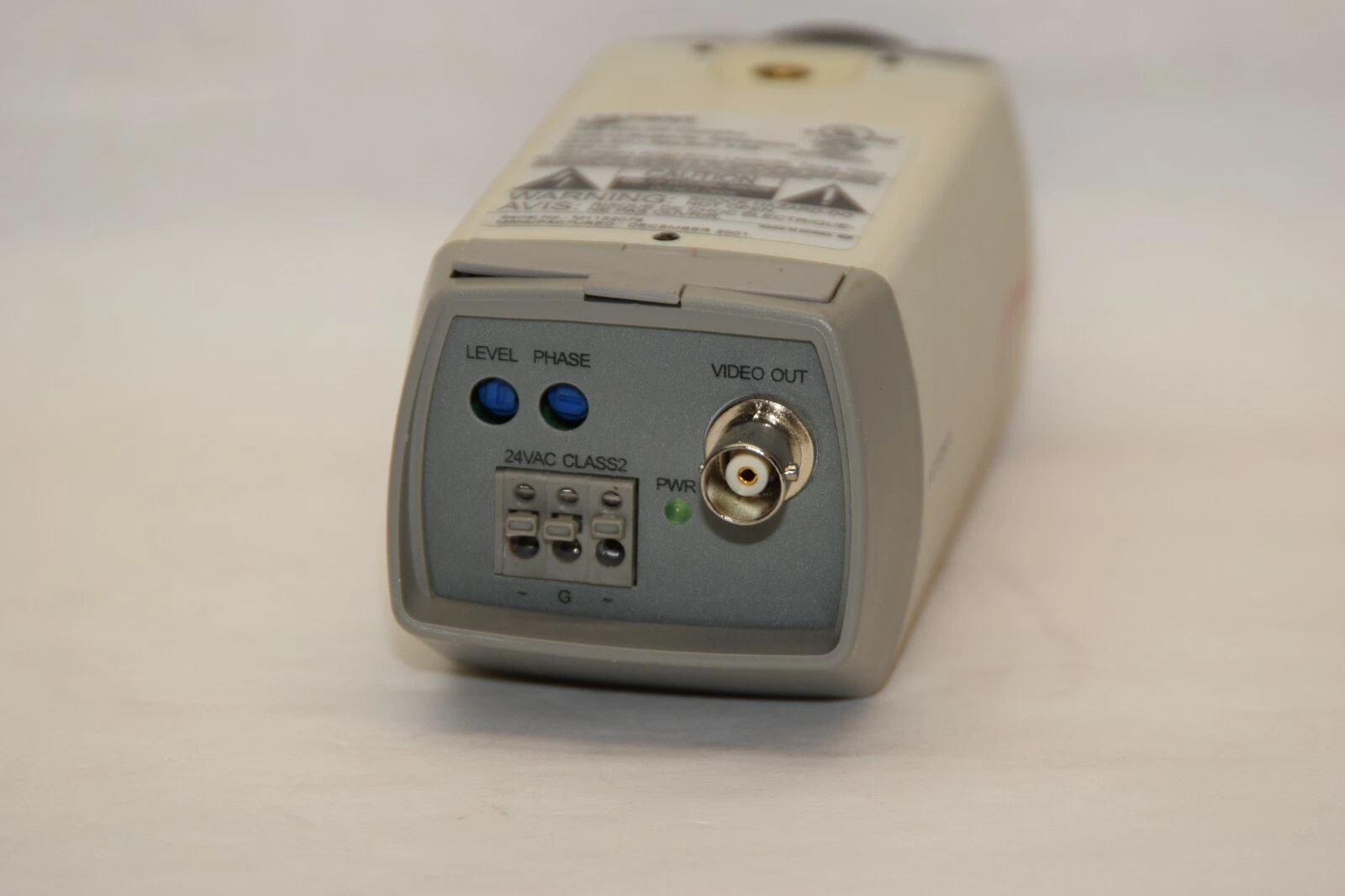 Used ULTRAK KC7520CN 24Vac 60Hz 6.0W CCD Color Camera
