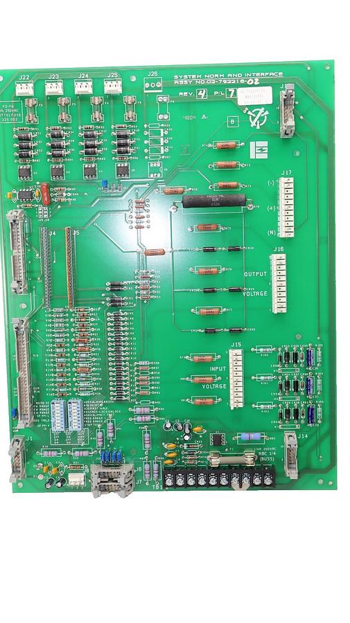Used EMERSON / LIEBERT 02-792216-02 ,0279221602 System Norm and Interface Board