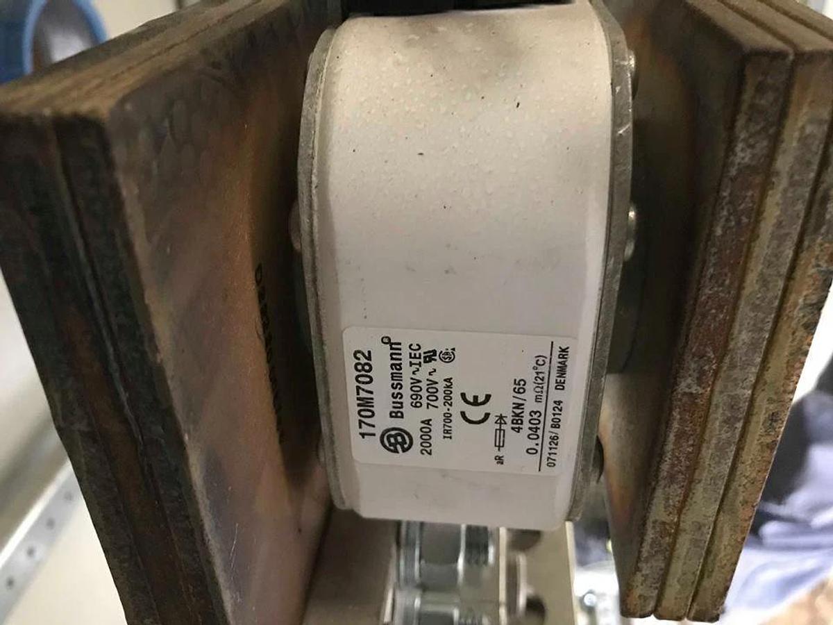 Used ABB 122154053-001 600v SACE S8 S8D 2000A 3P Molded Case Switch K8TL K8TM