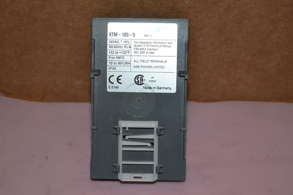 Used METASYS / JOHNSON CONTROLS XTM-105-5 XTM1055 EXPANSION MODULE ANALOG