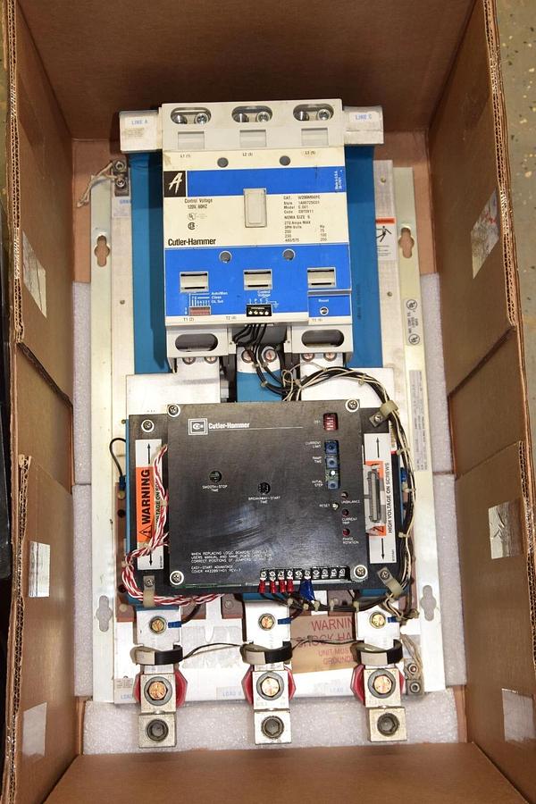 EATON Cutler Hammer Size 5 Soft Starter EA270PN W200M5CFC Advantage Sz 5 NEW