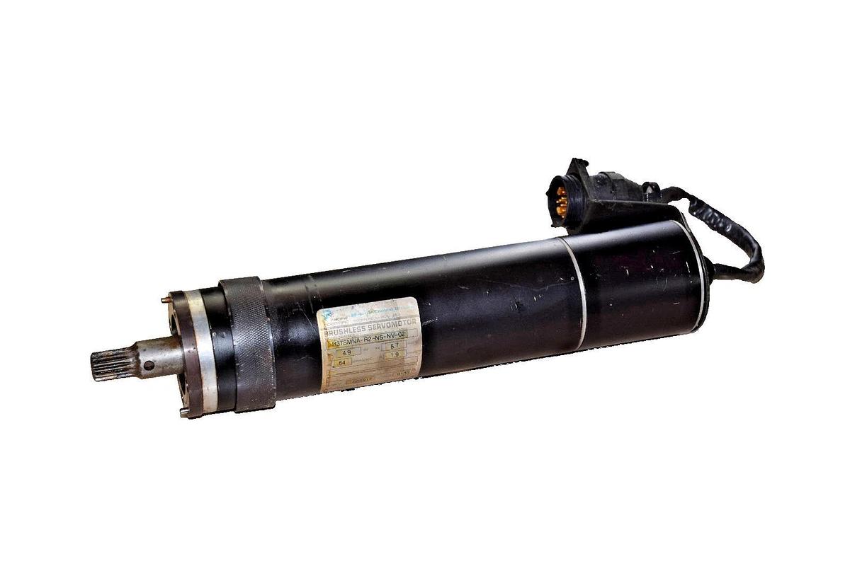 Used PACIFIC SCIENTIFIC R37SMNA-R2-NS-NV-02 8.7A 1.9Ohms BRUSHLESS SERVO MOTOR
